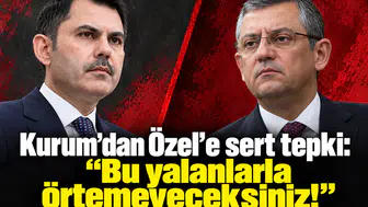 Kurum’dan Özel’e sert tepki: “Bu yalanlarla örtemeyeceksiniz!”