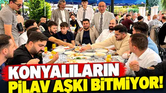 Konyalıların pilav aşkı bitmiyor!