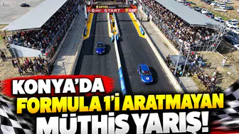 Konya’da Formula 1’i aratmayan müthiş yarış!