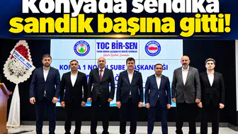 Konya’da sendika sandık başına gitti!