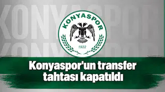 Konyaspor'un transfer tahtası yeniden kapatıldı! İşte sebebi ve ödenecek miktar