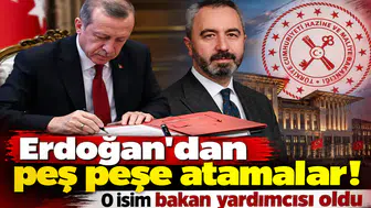 Erdoğan'dan peş peşe atamalar! O isim bakan yardımcısı oldu