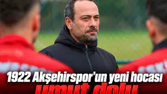 1922 Akşehirspor’un yeni hocası umut dolu