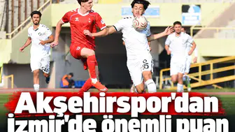1922 Akşehirspor'dan izmir'de önemli puan!