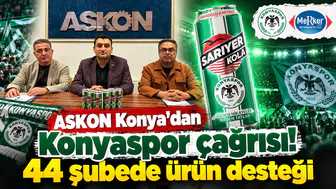 ASKON Konya’dan Konyaspor çağrısı! 44 şubede ürün desteği