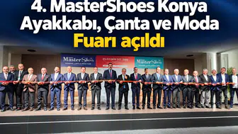 4. MasterShoes Konya Ayakkabı, Çanta ve Moda Fuarı açıldı