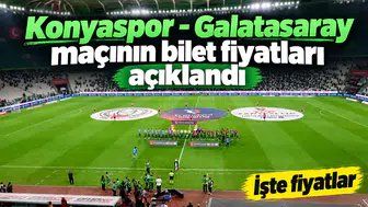 Konyaspor - Galatasaray maçı biletleri satışa çıkıyor! İşte bilet fiyatları