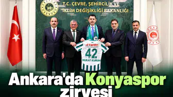 Ankara'da Konyaspor zirvesi yapıldı