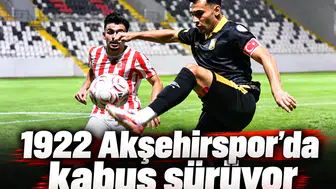 Akşehirspor’da kabus devam ediyor! 5. yenilgi geldi
