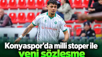 Konyaspor'da milli stoper ile yeni sözleşme
