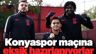 Konyaspor maçına eksik hazırlanıyorlar
