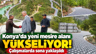 Konya’da yeni mesire alanı yükseliyor! Çalışmalarda sona yaklaşıldı
