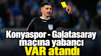 Konyaspor - Galatasaray maçına Avusturyalı hakem atandı