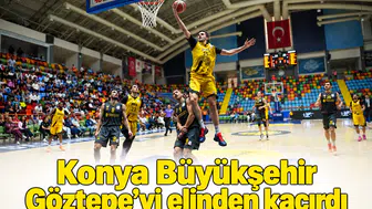 Konya Büyükşehir, Göztepe'yi elinden kaçırdı! Üst üste 6. yenilgi