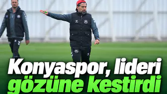 Konyaspor, lideri gözüne kestirdi