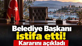 Belediye Başkanı istifa etti! Kararını açıkladı