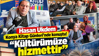 Hasan Ukdem Konya Kitap Günleri’nde konuştu! “Kültürümüze hizmettir”