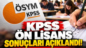 KPSS ön lisans sonuçları açıklandı!