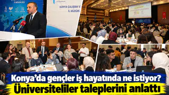 Konya’da gençler iş hayatında ne istiyor? Üniversiteliler taleplerini anlattı