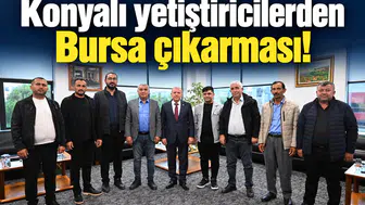 Konyalı yetiştiricilerden Bursa çıkarması!