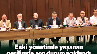 Başkan Atiker, eski yönetimle yaşanan gerilimdeki son durumu açıkladı! 3 yöneticiye ödemeleri yapıldı