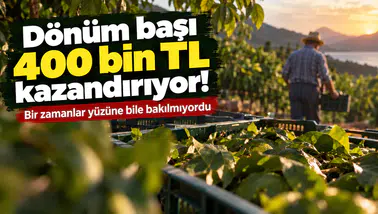 Dönüm başı 400 bin TL kazandırıyor! Bir zamanlar yüzüne bakılmıyordu