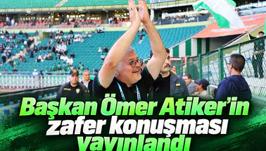 Konyaspor'da Başkan Ömer Atiker takıma seslendi! Çok güzel yerlere geleceğiz