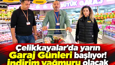 Çelikkayalar’da yarın Garaj Günleri başlıyor! İndirim yağmuru olacak