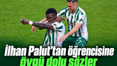 Konyaspor'da İlhan Palut'tan öğrencisine övgü dolu sözler