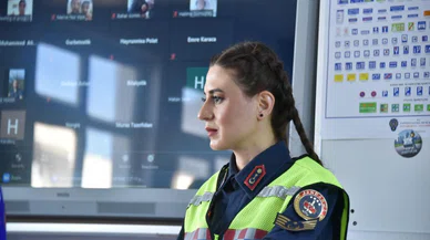 Jandarmadan Konya'daki öğrencilere trafik eğitimi