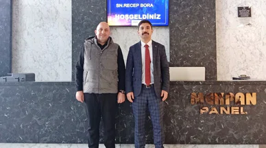 Mekpan Panel’e, Vergi Dairesi Başkanı Bora’dan ziyaret