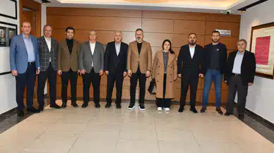 Konyaspor yönetimi, sanayicilerle görüştü