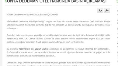 İstanbul Üniversitesi resmi internet sitesindeki Konya Paylaşımı sosyal medyada gündem oldu!