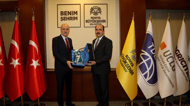 TBMM Başkanı Kurtulmuş'tan Başkan Altay'a ziyaret! Birlik ve beraberliği pekiştiriyor...