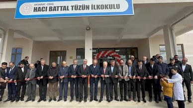 Aksaray'da iki okulun açılışı yapıldı