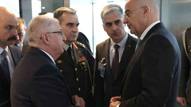 Güler ve Dendias NATO karargahı'nda görüştü