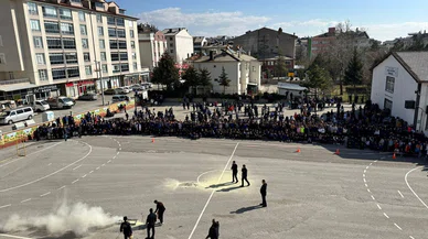 Seydişehir'de deprem tatbikatı!.. Eğitim verildi, acil durum tahliyesi yapıldı!