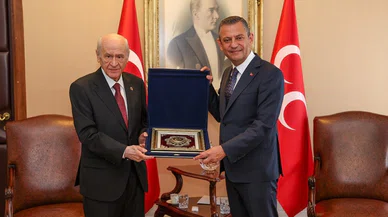 CHP Genel Başkanı Özel, MHP Genel Başkanı Bahçeli'yi ziyaret etti