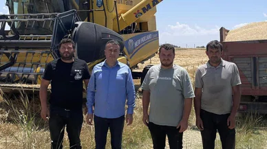 Hasat mevsimi güvenli geçiyor...
