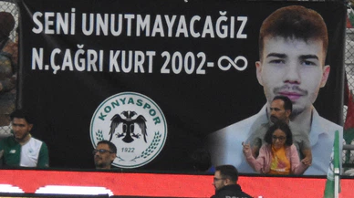22 yaşında vafet eden Konyaspor'u sıkı taraftarı, Galatasaray maçında unutulmadı