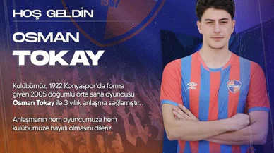 Konyalı genç futbolcudan, 2. Lig ekibine 3 yıllık imza