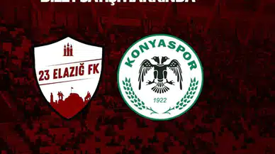 23 Elazığ - Konyaspor maçının biletleri satışa çıktı!