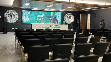 Konyaspor'da basına açık imza töreni yapılamadı
