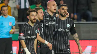 Konyasporlu oyuncu haftanın altın karmasında
