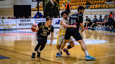 Konya BBSK, ilk maçı kaybetti! Seride avantaj kaybettik