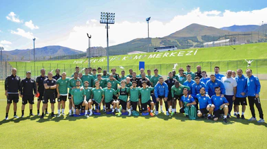 Konyaspor, Erzurum’da ilk çalışmasını yaptı