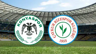 Konyaspor -Rizespor Canlı (1-1)