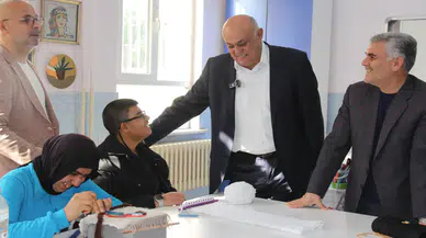 Konya Şeker’den engellilere destek! Erkoyuncu öğrencilerle buluştu