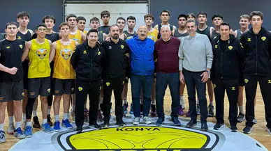 Türk basketbolunun efsane koçu Konya'ya geldi