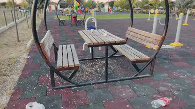 Konya'da istenmeyen görüntüler! Engelli bireyler için yapılan park bu halde!